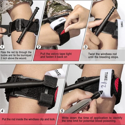 First aid CAT tourniquet
